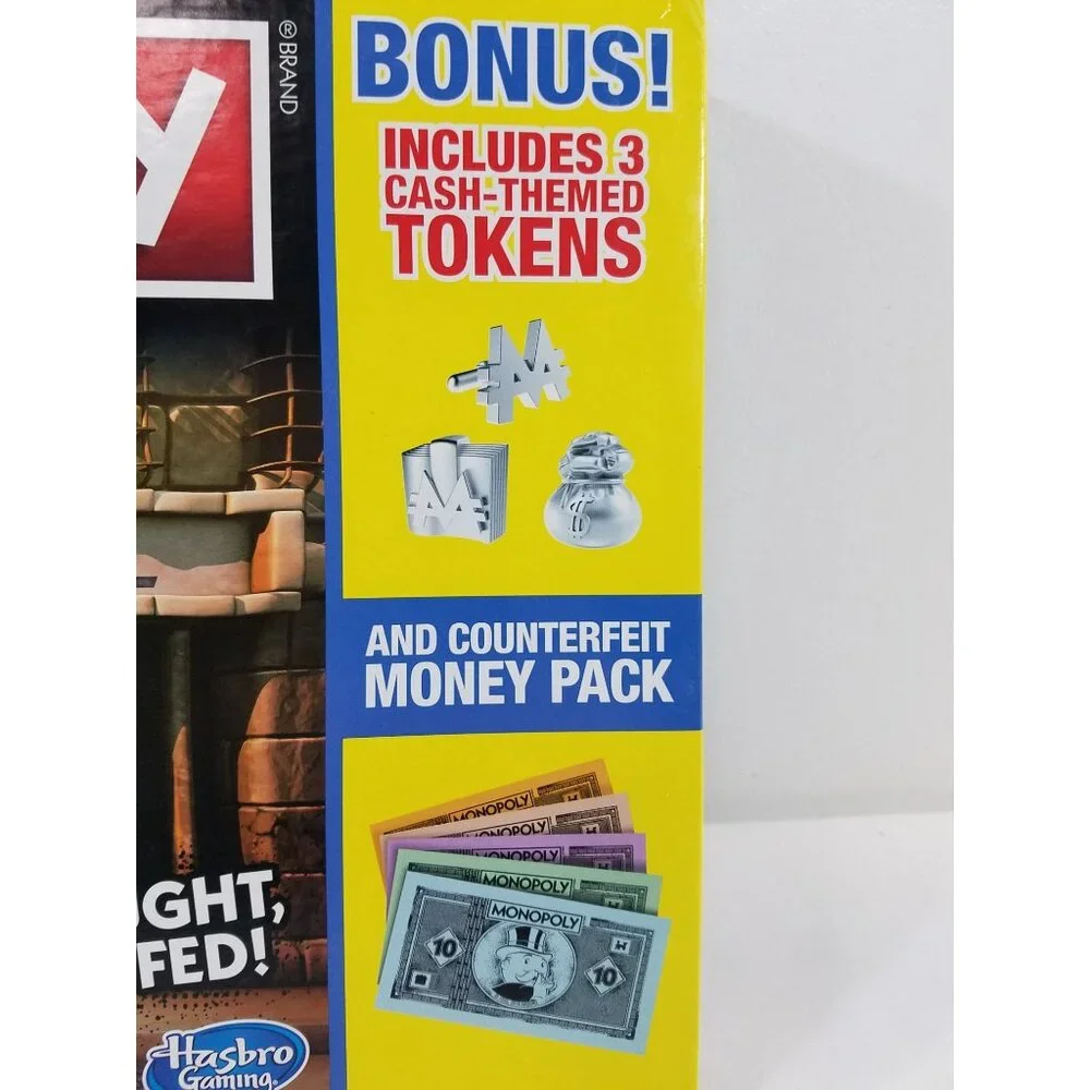Hasbro Monopoly Game Cheaters Edition Board Game Complete 2018